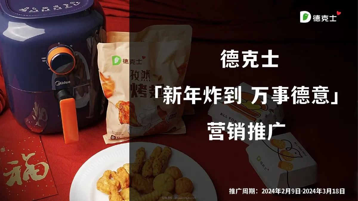 2024德克士新年炸到万事德意营销推广案 第 1 页
