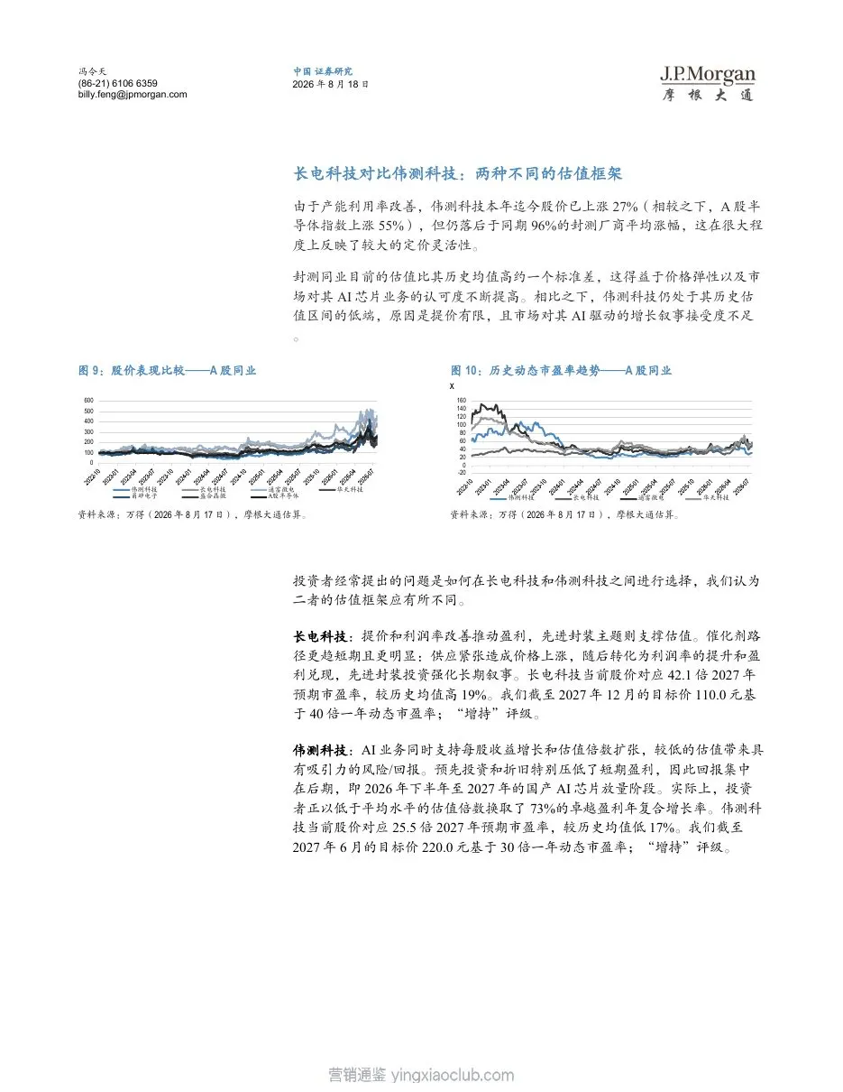摩根大通-中国半导体行业封测板块：2026年2季度晶圆代工厂业绩带来正面解读 第 5 页