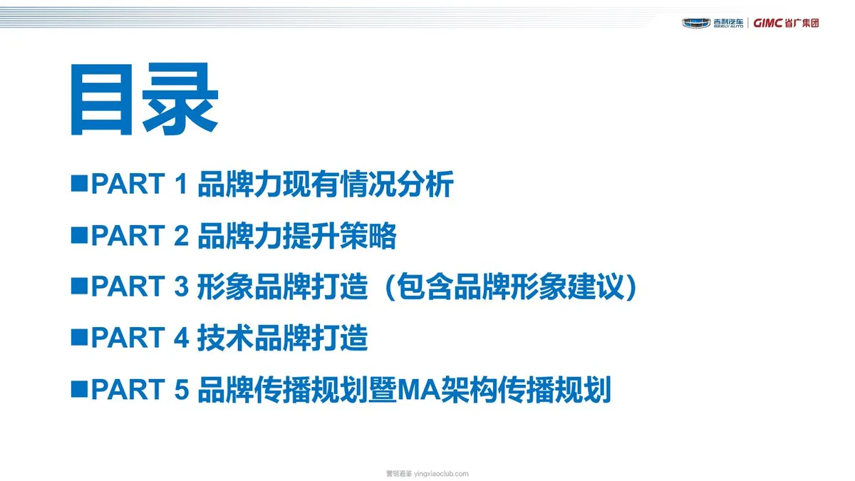 吉利品牌提升策略全案代理比稿方案 第 2 页