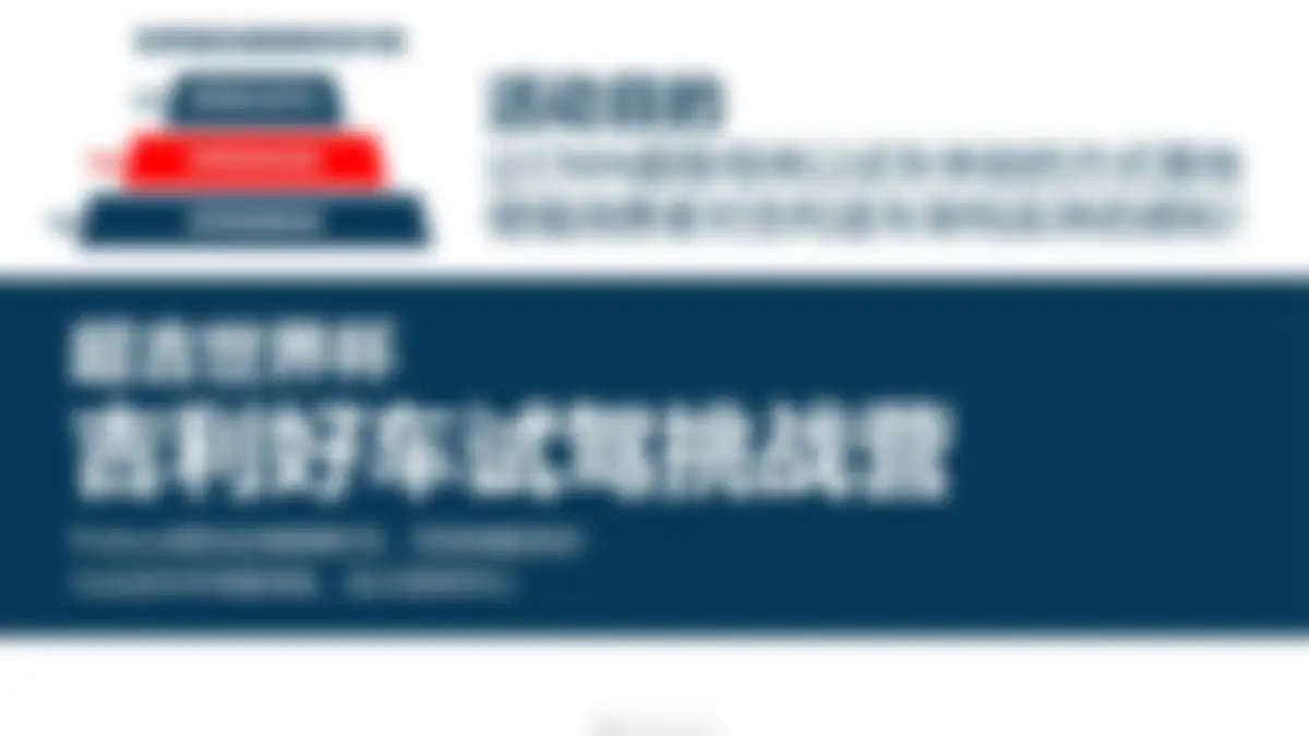 吉利品牌全系车型整合营销策略 第 53 页会员预览