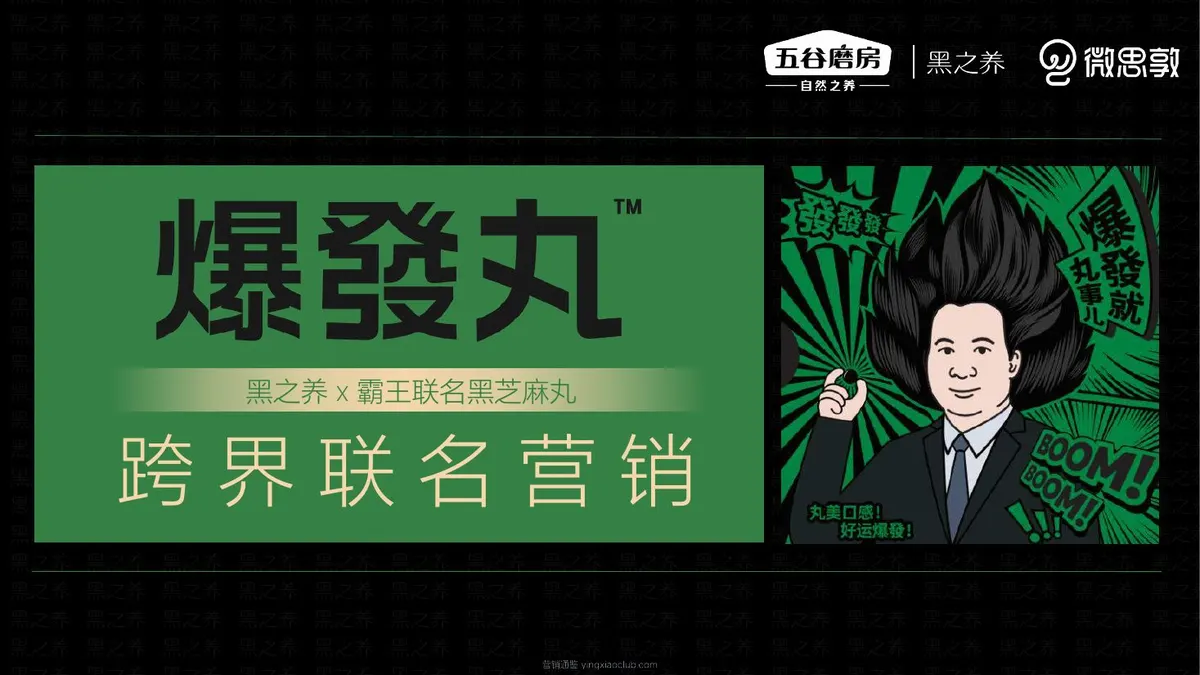 黑之养×霸王联名黑芝麻丸跨界营销案 第 1 页